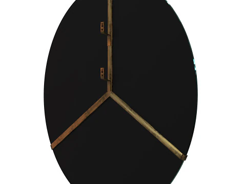 Italian Concave Mirror 3D Model