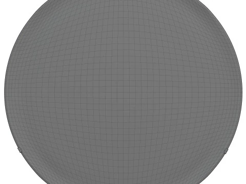 Italian Concave Mirror 3D Model