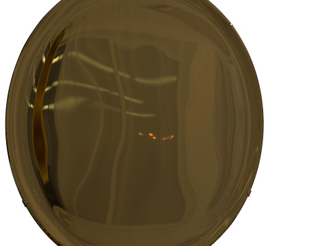 Italian Concave Mirror Modèle 3D