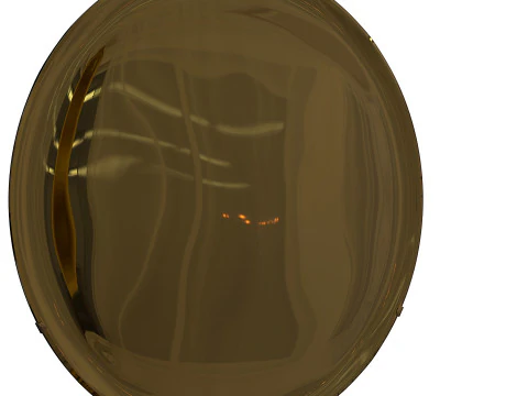Italian Concave Mirror 3D Model