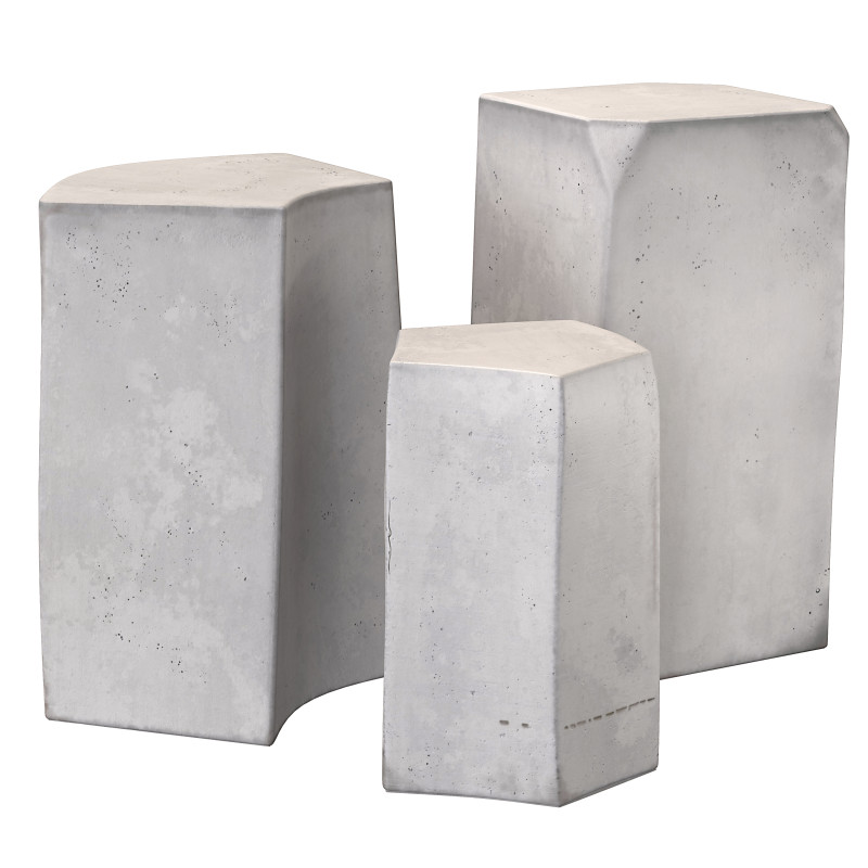 WHITE SIDE TABLE by Tanika Jellis Modello 3D .c4d .max .obj .3ds .fbx .stl .blend