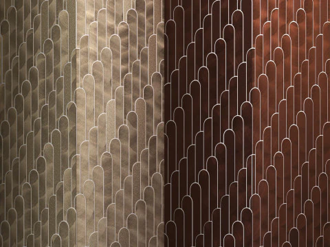 Lantic Colonial DIGIT Gold and Copper tiles 3D Model