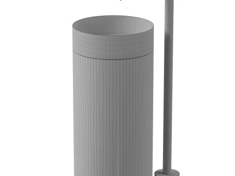 Washbasin Noken Roma basin mixer Noken Round 3D Model