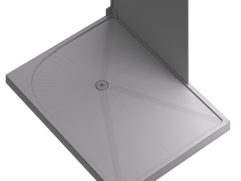 Shower Syros Lantic Colonial Krion Attica 1 3D Модель