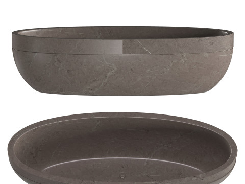 Bathtub Picat Bathtub LAntic Colonial Modello 3D