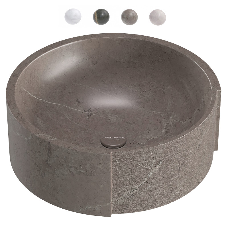 Picat Texture LAntic Colonial Washbasin 3D Model .c4d .max .obj .3ds .fbx .stl .blend 