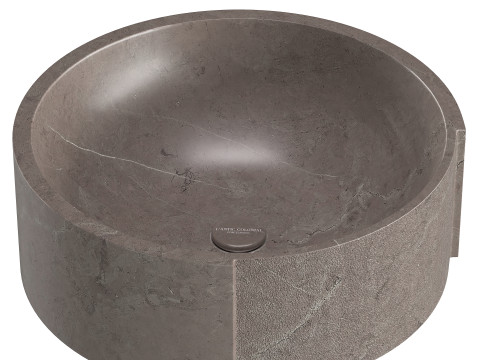 Picat Texture LAntic Colonial Washbasin 3D Model