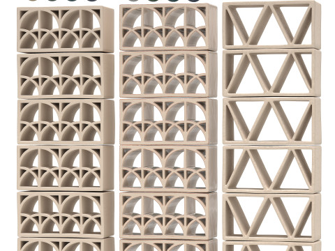 Terratinta Sartoria Keramikblöcke 3D Modell