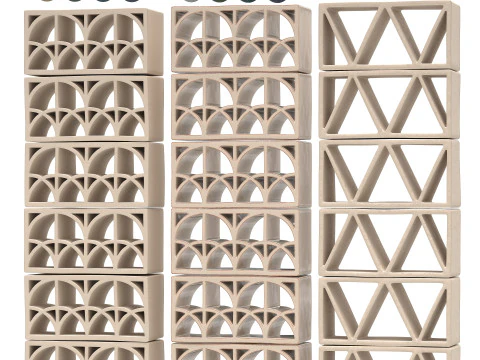 Керамические блоки Terratinta Sartoria 3D Модель