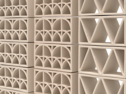 Terratinta Sartoria セラミックブロック 3Dモデル