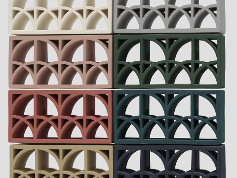 Terratinta Sartoria セラミックブロック 3Dモデル