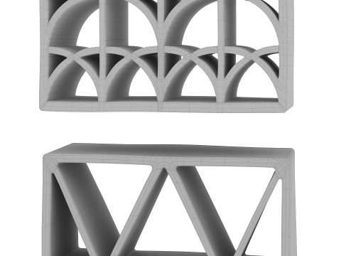 Terratinta Sartoria セラミックブロック 3Dモデル