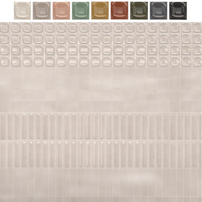 Pop Terratinta ceramic tiles 3D Model .c4d .max .obj .3ds .fbx .stl .blend 