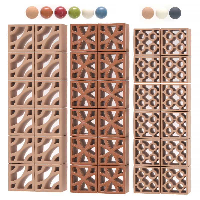 Bloques cerámicos Terratinta. Modelo 3D .c4d .max .obj .3ds .fbx .stl .blend