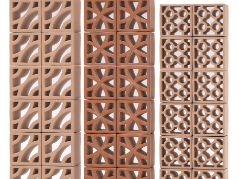 Terratinta-Keramikblöcke 3D Modell