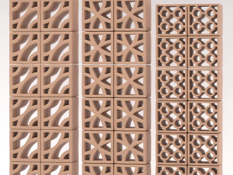 Terratinta ceramic blocks 3D Model