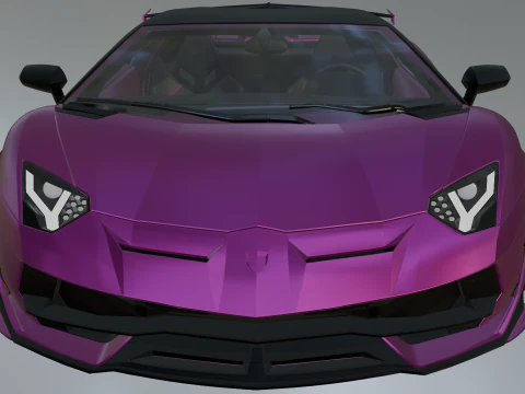 Aventador 3D Model