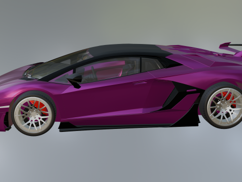 Aventador 3Dモデル