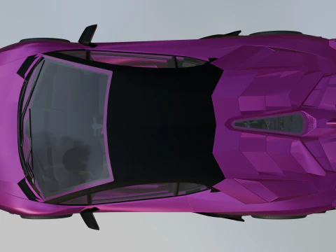 Aventador 3D Model
