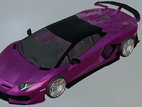 Aventador 3D Model