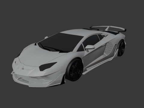 Aventador 3Dモデル