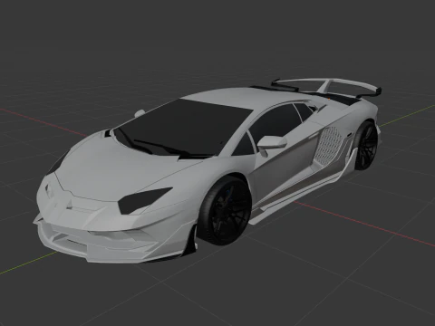 Aventador 3D Model