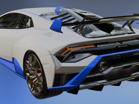 Huracan Modèle 3D
