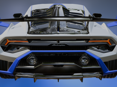 Huracan Modèle 3D