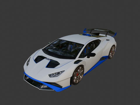 Huracan Modèle 3D