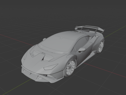 Huracan Modèle 3D