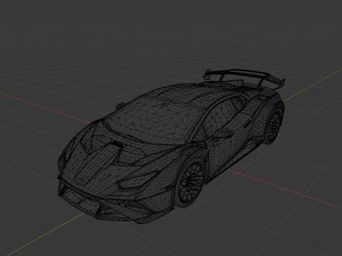 Huracan Modèle 3D