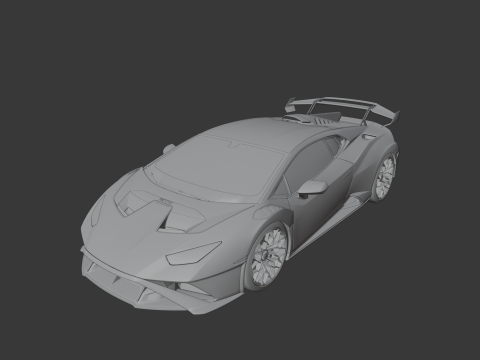 Huracan Modèle 3D