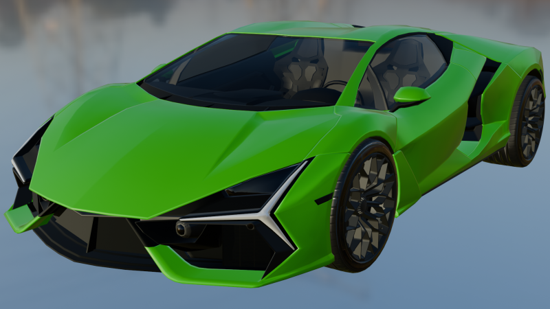 Revuelto Modelo 3D .c4d .max .obj .3ds .fbx .stl .blend 