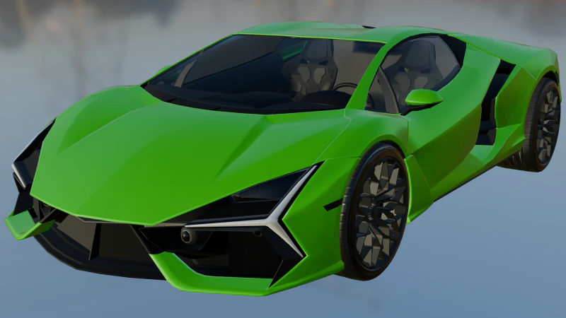 Revuelto 3D Model .c4d .max .obj .3ds .fbx .stl .blend 