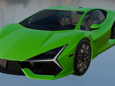 Revuelto 3Dモデル