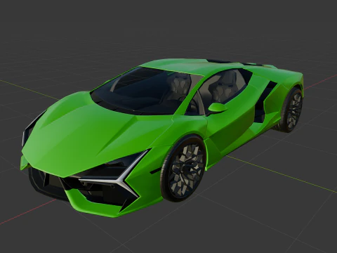 Revuelto 3D Model