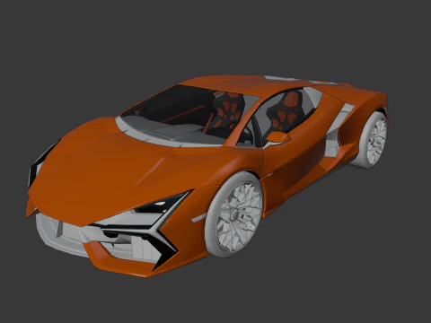 Revuelto 3D Model