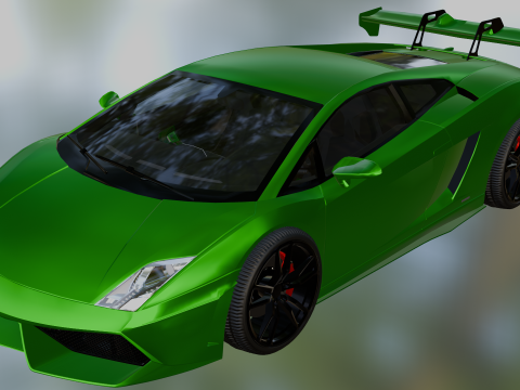 Gallardo 3Dモデル