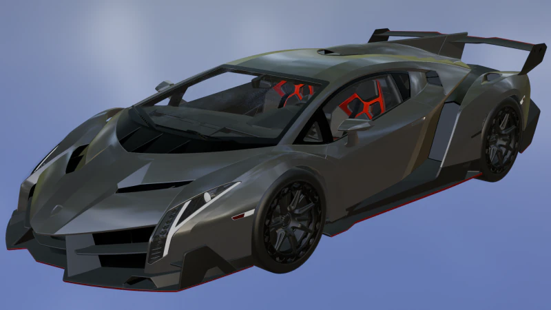 Veneno 3D Model .c4d .max .obj .3ds .fbx .stl .blend 