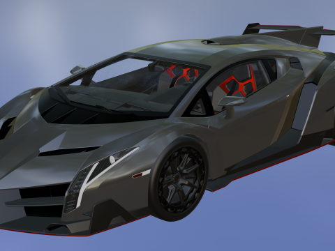 Veneno 3D 모델