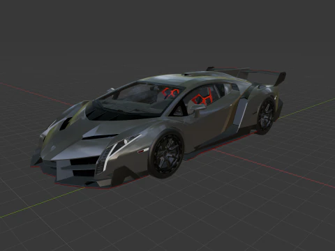 Veneno 3D Model