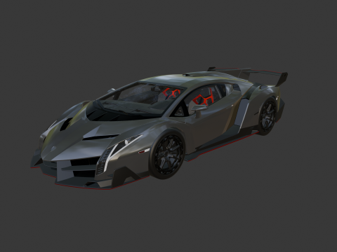 Veneno 3D Model
