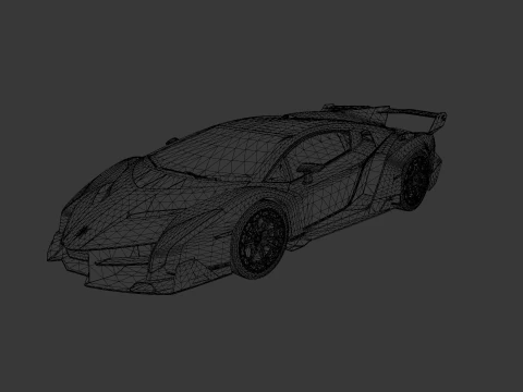 Veneno 3D Model