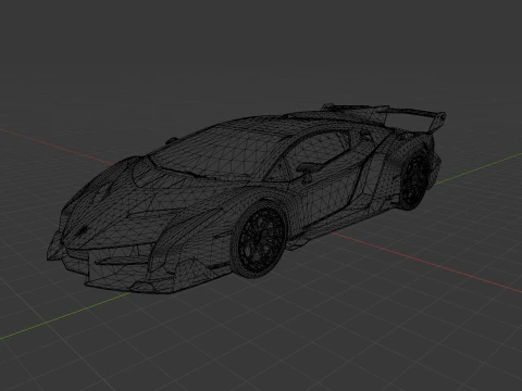 Veneno 3D Model