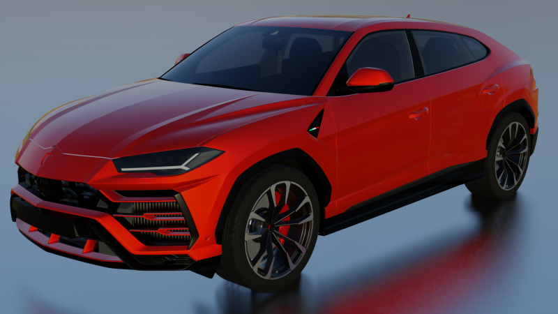 Urus Modello 3D .c4d .max .obj .3ds .fbx .stl .blend 