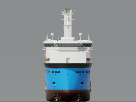 CSOV Wincat Offshore Model 3D