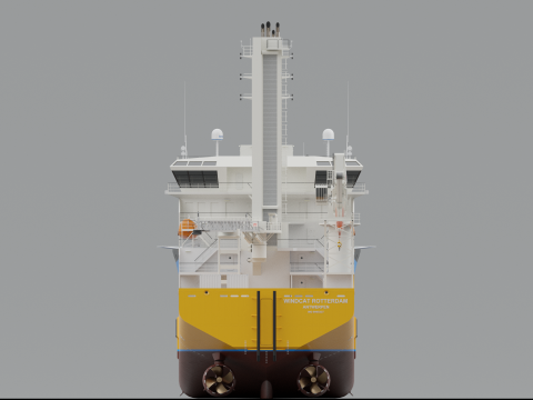 CSOV Wincat Offshore Model 3D