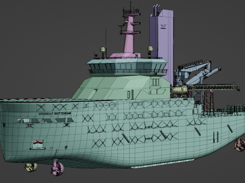 CSOV Wincat Offshore Model 3D