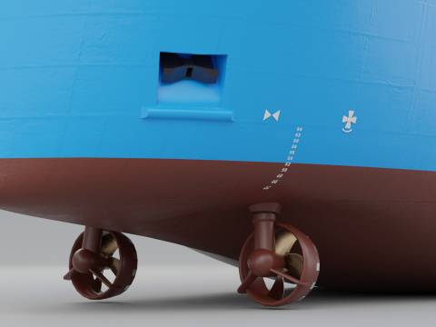 CSOV Wincat Offshore Model 3D
