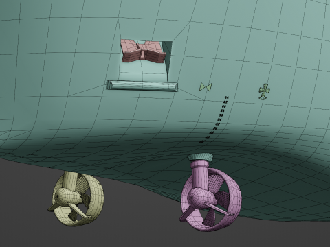 CSOV Wincat Offshore Model 3D